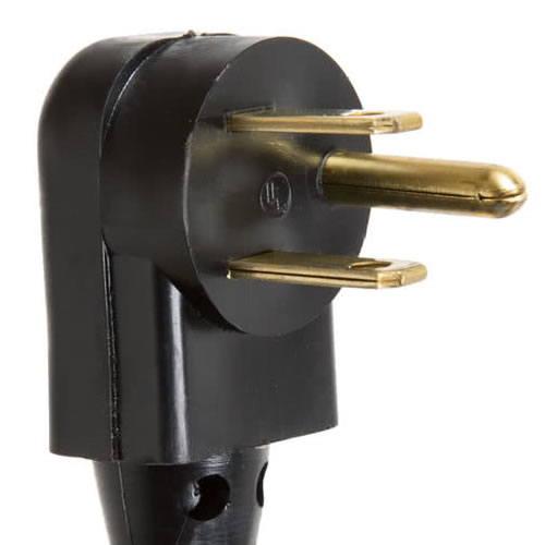 Angled Power Plug