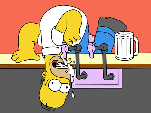 You drinking beer