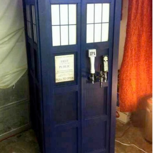 Phone Booth kegerator