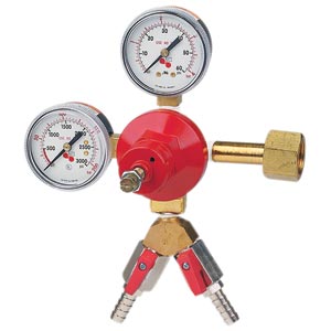 Economy Double Gauge Regulator (2 Keg)