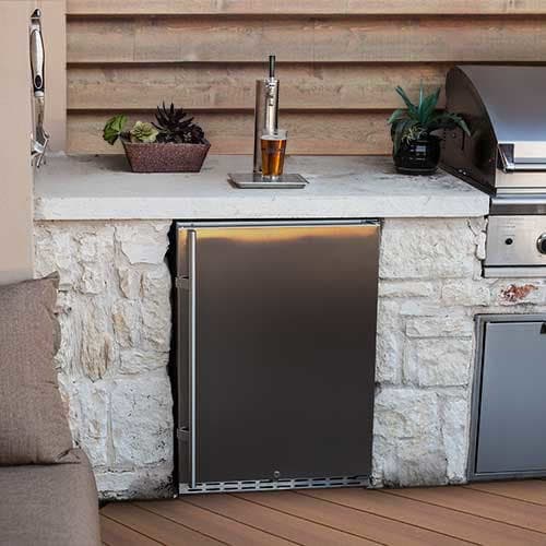 Edgestar Outdoor BuiltIn Kegerator KC7000SSOD
