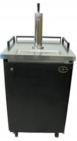 Beer Meister Black Kegerator - Professional