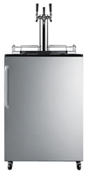 Summit Triple Tap Kegerator - SBC490BISSTBTRIPLE