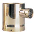 Double to Triple Draft Tower Adapter - Brass