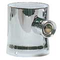 Tower Adapter - 3 Inch Column - Chrome